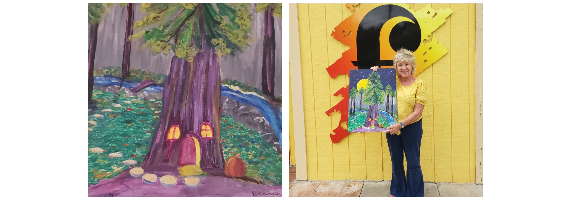 Kids Acrylic Landscapes - Forests